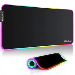 Mousepad RuoCherg RGB Gaming Mauspad, LED Mauspad Groß