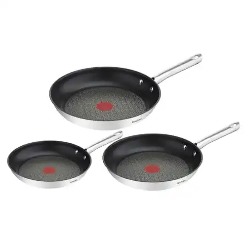 Pfannenset Tefal A704S3 Duetto 3-teiliges Bratpfannen-Set