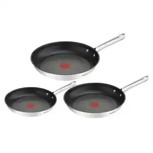 Induktionspfannen Tefal A704S3 Duetto 3-teiliges Bratpfannen-Set