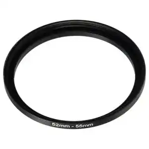 Filteradapter vhbw Step-Up-Ring Adapter von 52 mm auf 55 mm