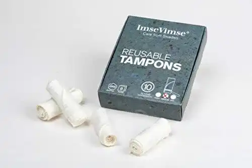 Die beste Bio-Tampon Imsevimse waschbar, Baumwolle Tampons 8St. 2026 Test Bestseller Bio-Tampon Imsevimse waschbar, Baumwolle Tampons 8St.