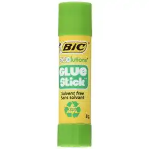 Klebestift BIC Ecolutions, 8 g, Farben sortiert, 5 Stück