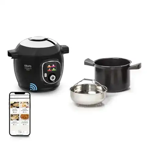 Küchenmaschine mit Kochfunktion Krups CZ7158 Cook4Me+