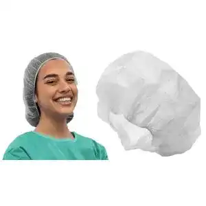 Haarnetz Tiga-Med Schwesternhauben Weiss Hygiene 100 Stück