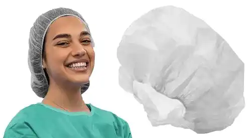 Haarnetz Tiga-Med Schwesternhauben Weiss Hygiene 100 Stück