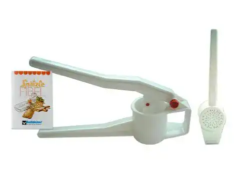 Spätzlepresse Buchsteiner BS3268 Spätzle-Wunder mit Spätzlefibel