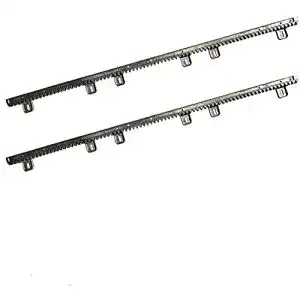 Zahnstange VDS 2x, je 1 Meter, schwarz, für Torantrieb