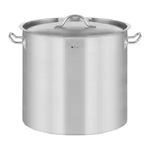 Kochtopf 28 cm Royal Catering Edelstahltopf Induktion RCST-17E3