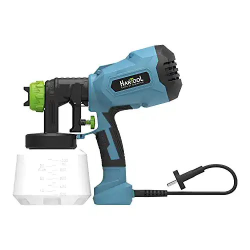 Elektrische Farbspritzpistole HARTOOL Elektro Lackierpistole 1000 ml