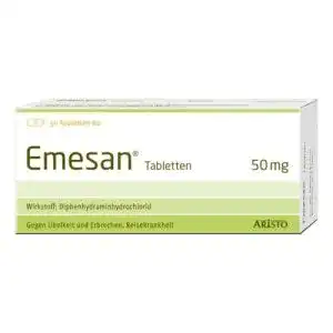 Reisetabletten LINDOPHARM GmbH Emesan Tabletten