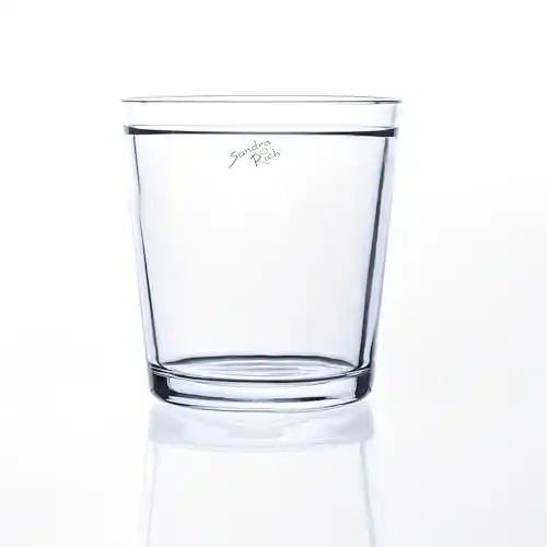Orchideentopf Sandra Rich 6er Set Glas Orchideentöpfe