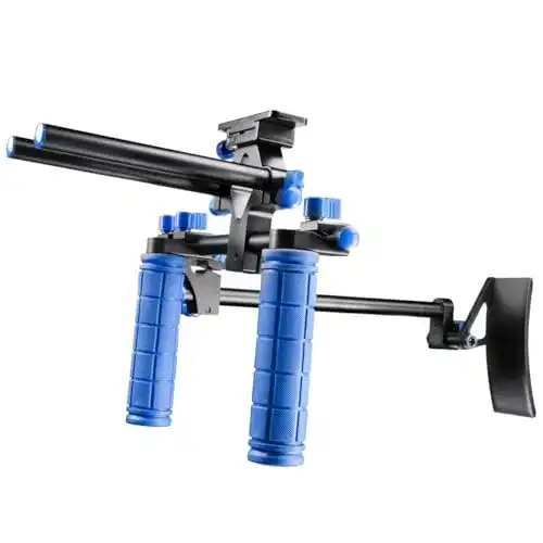 Schulterstativ Walimex pro Cineast III Hand-Schulter-Videostativ
