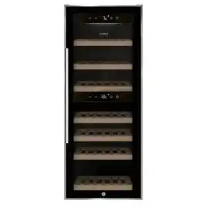 Weinkühlschrank 2 Zonen Caso WineComfort 38 black