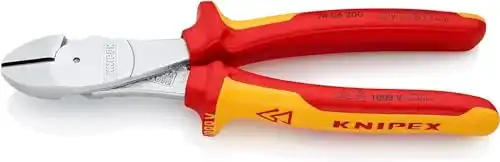 Kraft-Seitenschneider Knipex 1000V-isoliert (200 mm) 74 06 200