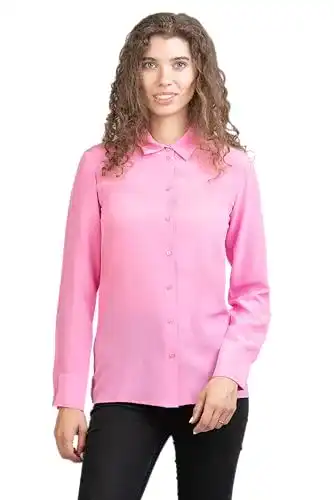 Seidenbluse Posh Gear Damen Collettoseta Bluse aus 100% Seide