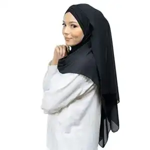 Hijab Lamis Hijab, Fertiger Schal Kopftuch zum Überziehen