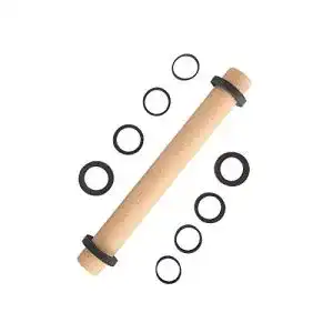Nudelholz SUPER KITCHEN Buchenholz Einstellbar, 35cm