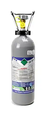 CO2-Flasche 2kg Gase Partner 2 kg Kohlensäure Flasche