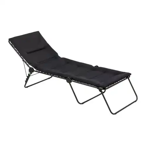 Lafuma-Liegestuhl Lafuma Siesta Aircomfort Liege mit Stahlrohr