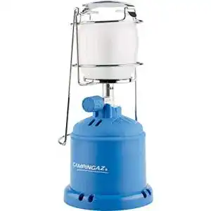 Gaslampe Campingaz 2000010189 Camping 206, blau, Gr. L, 12 x 12 x 26 cm