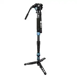 Einbeinstativ mit Standspinne SIRUI P-204SR/VA-5 u. Videoneiger