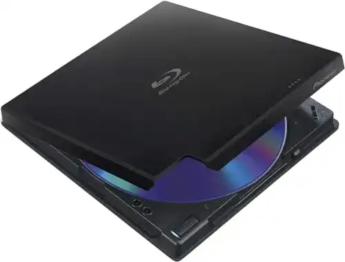 Externer Blu-ray-Brenner Pioneer BDR-XD07TB, USB 3.2, Slimline