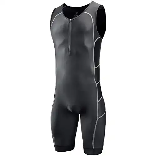 Trisuit Herren CGLRybO Herren Pro Trisuit Kurzarm Triathlon Anzug