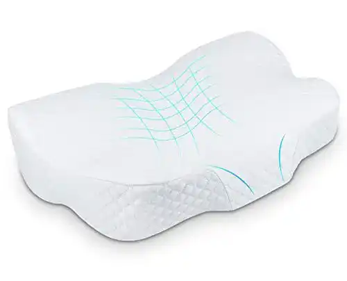 Anti-Schnarch-Kissen UUQ Memory Foam Kissen, Ergonomisch