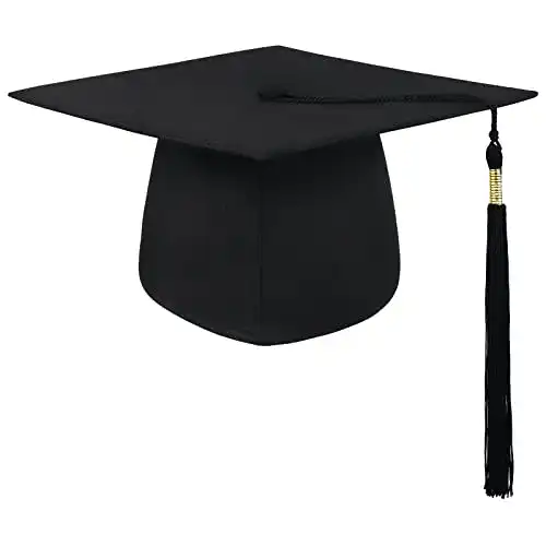 Doktorhut BROADREAM Bachelor Hut Graduation Hut Cap Absolventenkappe