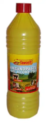 Grillanzünder flüssig favorit 1263 Anzünde-Gel für Grill 1000 ml