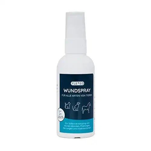 Wundspray für Hunde FLEXEO Wundspray Tiere, 75 ml