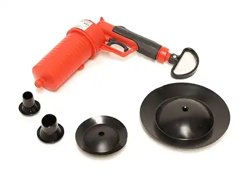 Pressluft-Rohrreiniger Rothenberger, inkl. 4 Gummiadapter
