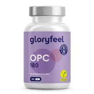 OPC gloryfeel Traubenkernextrakt Kapseln, 1.000mg pro Tagesdosis