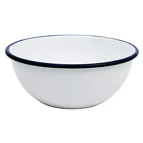 Emaille-Schüssel Olympia Pudding Schüssel 155 mm, 6er Set