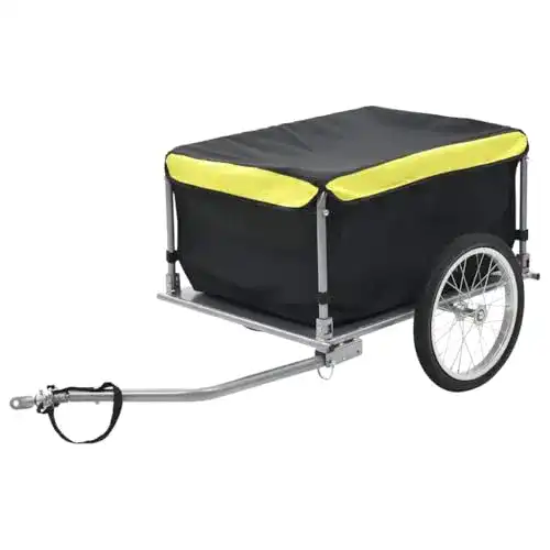 Lastenanhänger vidaXL Fahrradanhänger 65kg Transportanhänger