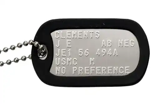 Erkennungsmarken Graphotype™ Militärische Erkennungsmarke
