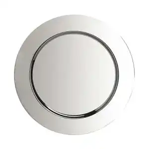 Platzteller Butlers Piatto Deko-Teller Ø 35 cm Silber-Optik