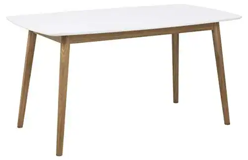 Esstisch AC Design Furniture 60733 Pernille, 150 x 80 cm, weiß