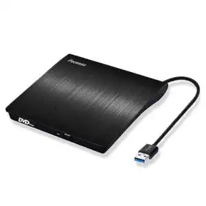 Externes DVD-Laufwerk Pecosso Extern, USB 3.0, Portable Slim