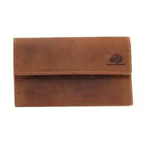 Tabaktasche Greenburry Leder Vintage 15x9x2,5cm Drehertasche