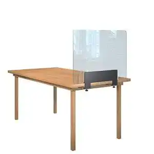 Spuckschutz 80×60 Rulopak Glastrennwand Plexiglas klar