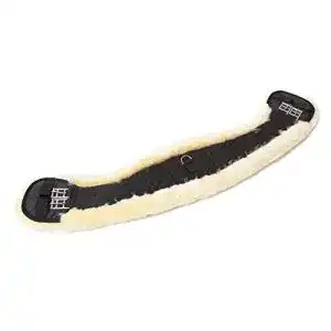 Sattelgurt Engel Reitsport Lammfell Dressur Kurzgurt Mondgurt