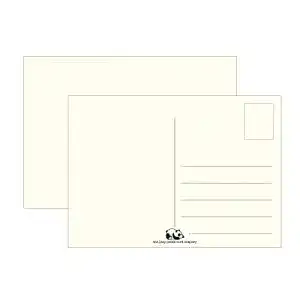 Blanko-Postkarten the lazy panda card company Postkarten