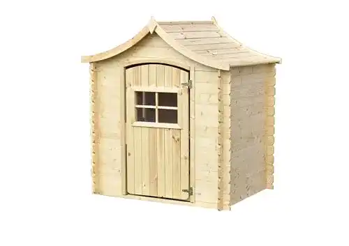 Die beste Spielhaus Holz TIMBELA Spielhaus im Freien für Kinder 2026 Test Bestseller Spielhaus Holz TIMBELA Spielhaus im Freien für Kinder
