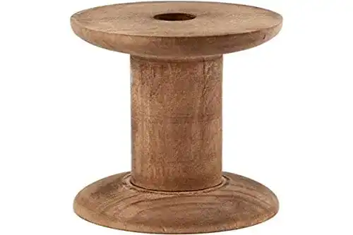 Holzspule Creativ 56467 20 mm Kern, 10-teilige 70 mm, braun