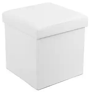 Sitzhocker SONGMICS faltbare Aufbewahrungsbox