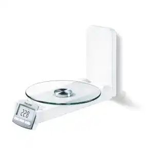 Küchenwaage Beurer 706.1 KS 52 Design-Wand, klappbar