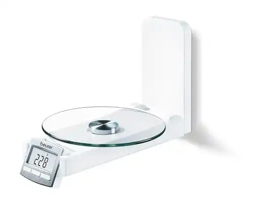Küchenwaage Beurer 706.1 KS 52 Design-Wand, klappbar
