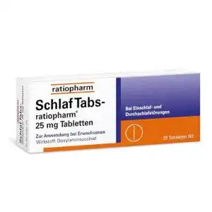 Schlafmittel Ratiopharm SchlafTabs-, 20 St. Tabletten