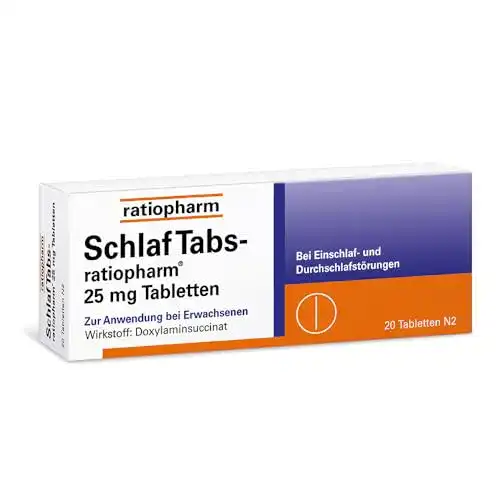 Schlafmittel Ratiopharm SchlafTabs-, 20 St. Tabletten